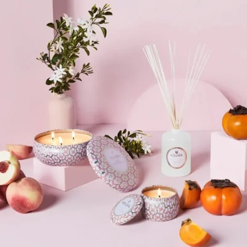 Voluspa Decorative Tin Candle Saijo Persimmon 113g Sale