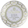 Voluspa Decorative Tin Candle Suede Blanc 113g Fashion