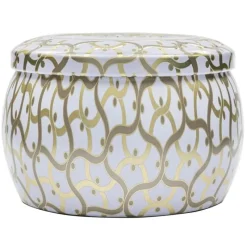 Voluspa Decorative Tin Candle Suede Blanc 113g Fashion