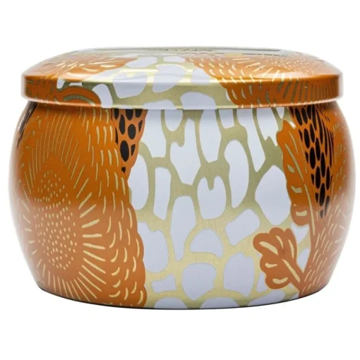 Voluspa Mini Decorative Tin Candle Spiced Pumpkin Latte 113g Discount