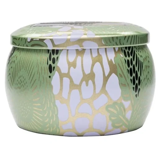 Voluspa Mini Decorative Tin Candle White Cypress 113g Sale