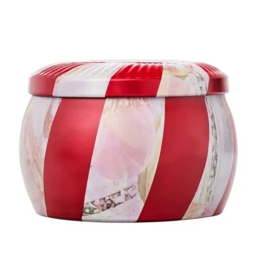 Voluspa Mini Decorative Tin Candle Crushed Candy Cane 113g Discount