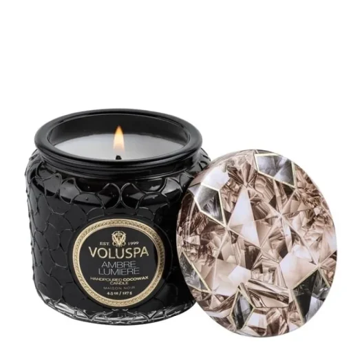 Voluspa Petite Jar Ambre Lumiere 127g New