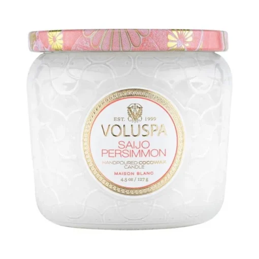 Voluspa Petite Jar Saijo Persimmon 127g New