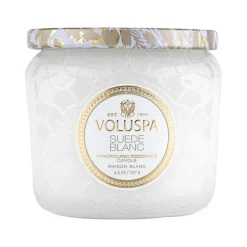 Voluspa Petite Jar Suede Blanc 127g Best