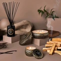 Voluspa Reed Diffuser Suede Noir 177ml New