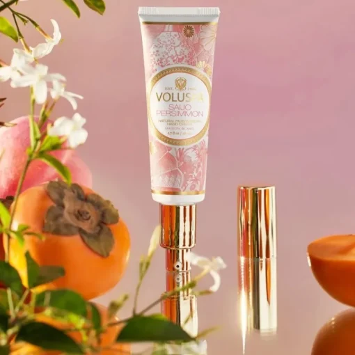 Voluspa Saijo Persimmon Hand Cream 50ml Hot