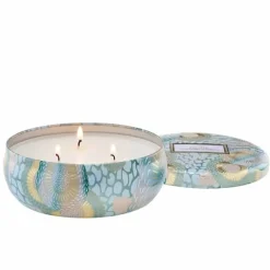 Voluspa 3-Wick Candle Decorative Tin California Summers 340g Fashion