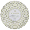 Voluspa 3-Wick Candle Decorative Tin Eucalyptus & White Sage 340g Clearance