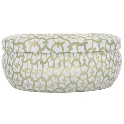 Voluspa 3-Wick Candle Decorative Tin Eucalyptus & White Sage 340g Clearance