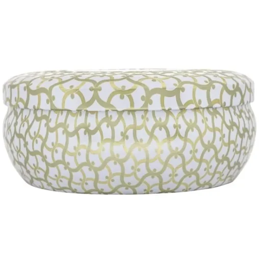 Voluspa 3-Wick Candle Decorative Tin Eucalyptus & White Sage 340g Clearance