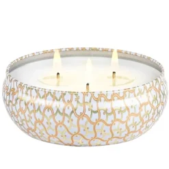 Voluspa 3-Wick Candle Decorative Tin Italian Bellini 340g Fashion