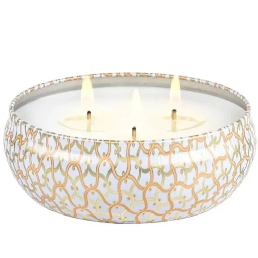 Voluspa 3-Wick Candle Decorative Tin Italian Bellini 340g Fashion