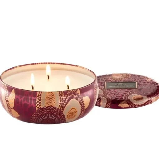Voluspa 3-Wick Candle Decorative Tin Foraged Wildberry 340g Online