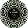 Voluspa 3-Wick Candle Decorative Tin French Linen 340g Discount