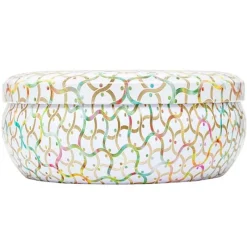 Voluspa 3-Wick Candle Decorative Tin Wildflowers 340g Discount