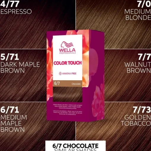 WELLA Color Touch Deep Browns 6/7 Chocolate Sale