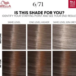 WELLA Color Touch Deep Browns 6/71 Medium Maple Brown Clearance