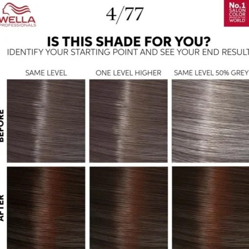 WELLA Color Touch Deep Browns 4/77 Espresso Clearance