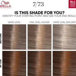 WELLA Color Touch Deep Browns 7/73 Golden Tobacco Fashion