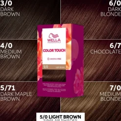 WELLA Color Touch Pure Naturals 5/0 Light Brown Best