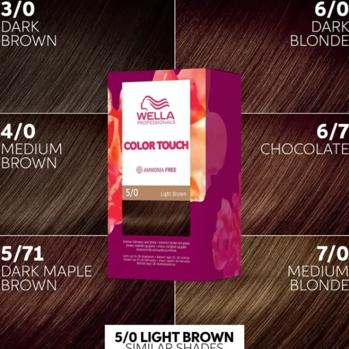 WELLA Color Touch Pure Naturals 5/0 Light Brown Best