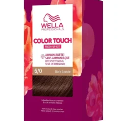 WELLA Color Touch Pure Naturals 6/0 Dark Blonde New