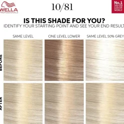 WELLA Color Touch Rich Naturals 10/81 Platinum Blonde Sale