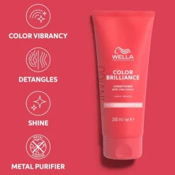 WELLA Professionals Invigo Color Brilliance Conditioner Fine Hair 200ml Hot