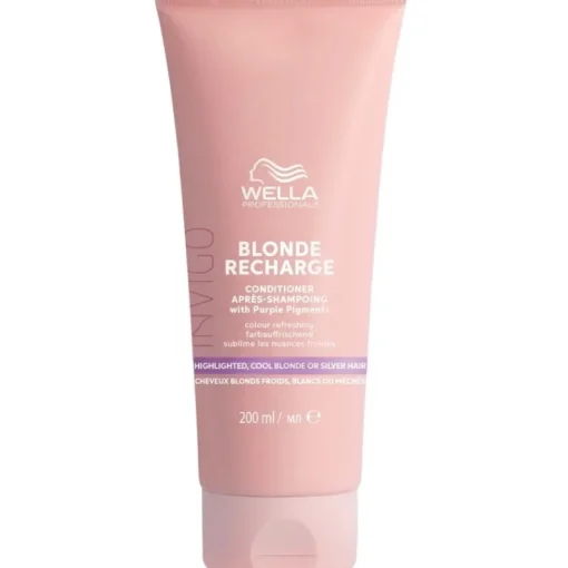WELLA Professionals Invigo Blonde Recharge Cool Blonde Conditioner 200ml Clearance