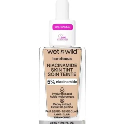 Wet n Wild Bare Focus Niacinamide Skin Tint 32ml – Fair Beige Fashion