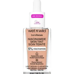 Wet n Wild Bare Focus Niacinamide Skin Tint 32ml – Light Medium Sand Hot