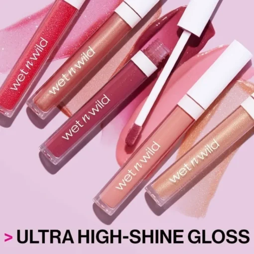 Wet n Wild Mega Slicks Lip Gloss – Pink Champagne Please Hot