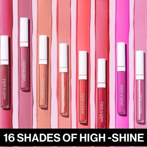 Wet n Wild Mega Slicks Lip Gloss – Pink Champagne Please Hot
