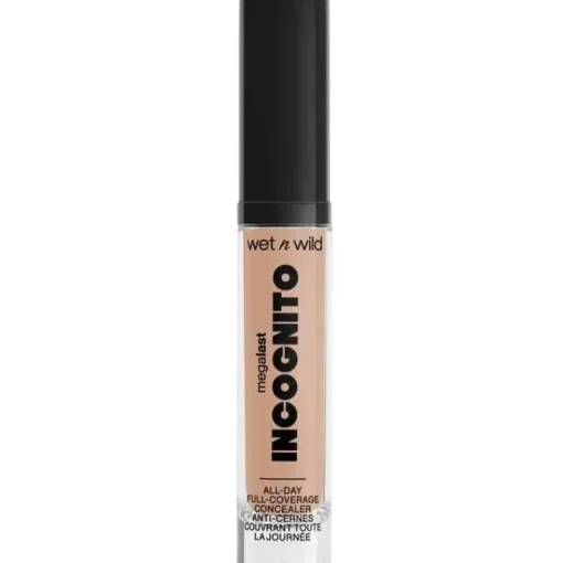 Wet n Wild MegaLast Incognito AllDay Full Coverage Concealer 5.5ml – Light Honey Hot
