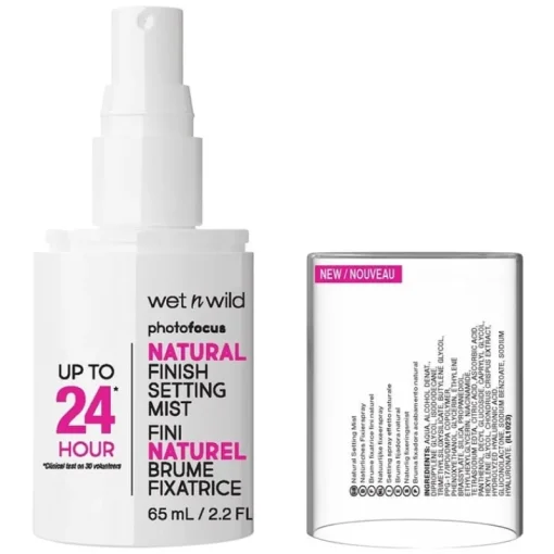 Wet n Wild Photo Focus Natural Setting Mist 65ml New