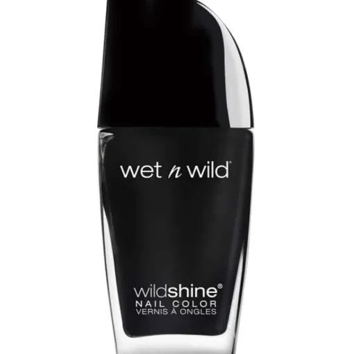 Wet n Wild Wild Shine Nail Color Black Créme Sale