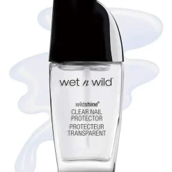 Wet n Wild Wild Shine Nail Color Clear Nail Protector Clearance