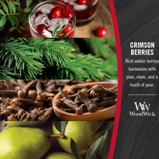 WoodWick Medium – Crimson Berries Sale
