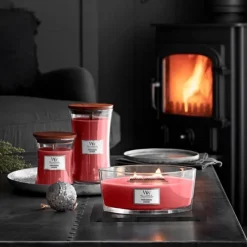 WoodWick Medium – Pomegranate Hot