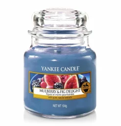 Yankee Candle Classic Small Jar Mulberry & Fig Delight 104g Hot