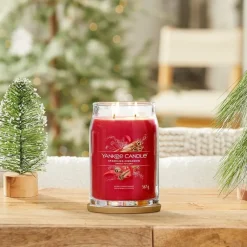 Yankee Candle Signature Large Jar Sparkling Cinnamon 567g Fashion