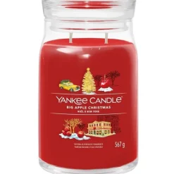 Yankee Candle Signature Large Jar Big Apple Christmas 567g Fashion