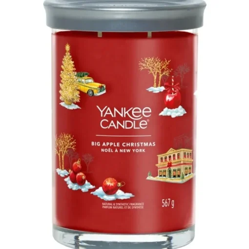 Yankee Candle Signature Large Tumbler Big Apple Christmas 567g Online