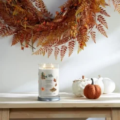 Yankee Candle Signature Large Tumbler Woodland Weekend Memories 567g Discount