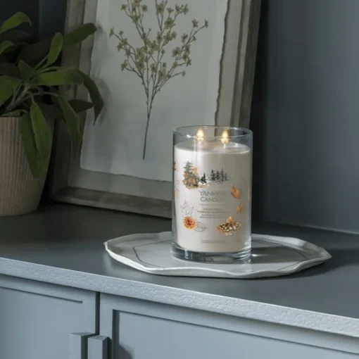 Yankee Candle Signature Large Tumbler Woodland Weekend Memories 567g Discount