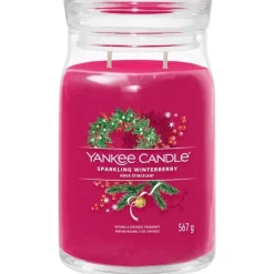 Yankee Candle Signature Large Jar Sparkling Winterberry 567g Best
