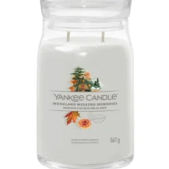 Yankee Candle Signature Large Jar Woodland Weekend Memories 567g Sale