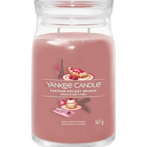 Yankee Candle Signature Large Jar Parisian Holiday Brunch 567g Fashion