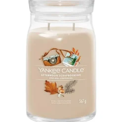 Yankee Candle Signature Large Jar Afternoon Scrapbooking 567g New
